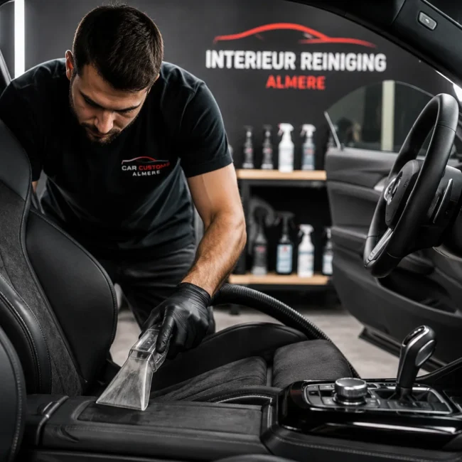 Interieur reinigen van je auto in Almere